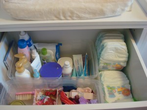 Interno da Gaveta Berço.