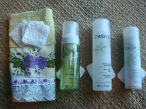 Rotina de Limpeza Diária Caudalie.